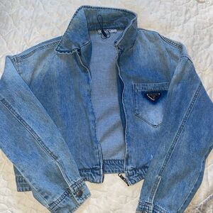 Prada Light Blue Denim Jacket